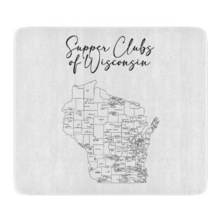 Planche À Découper Clubs de soupe du Wisconsin