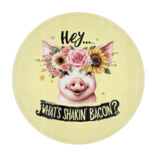 Planche À Découper Cochon de bacon de Funny Country 