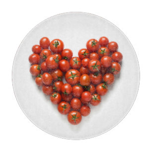 Planche À Découper Cœur de Tomate