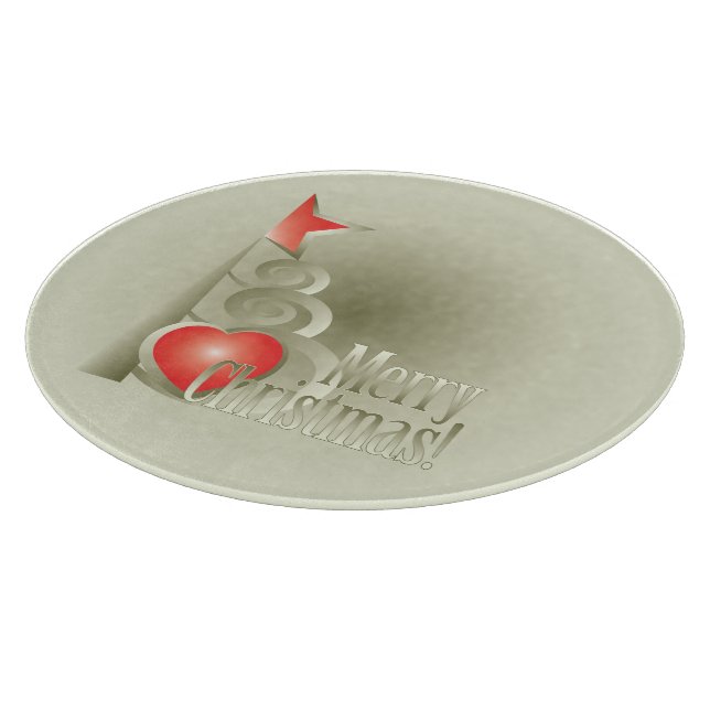 Planche À Découper Coeur pour Noël (Coin)