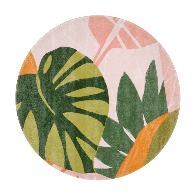 Planche À Découper Collage Jungle I (Devant)