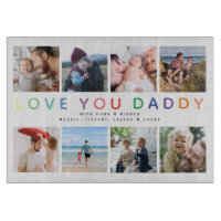 Collage photo 'JE T'AIME PAPA' Cadeau souvenir