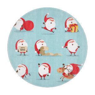Planche À Découper Collection du Père Noël.