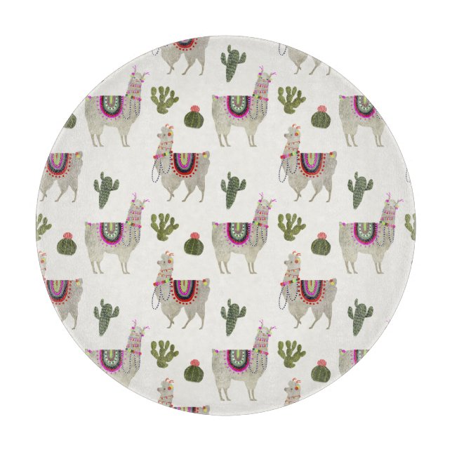 Planche À Découper Collection Llamarama | Cute Llamas (Devant)