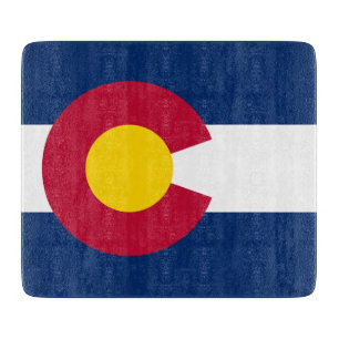 Planche À Découper Colorado : Le drapeau américain du centenaire