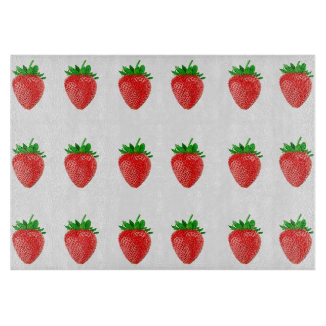 Planche À Découper Commission de coupe de fraises (Devant)