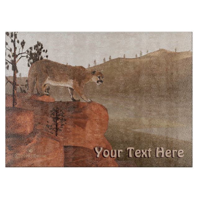 Planche À Découper Concentration - Cougar (Devant)