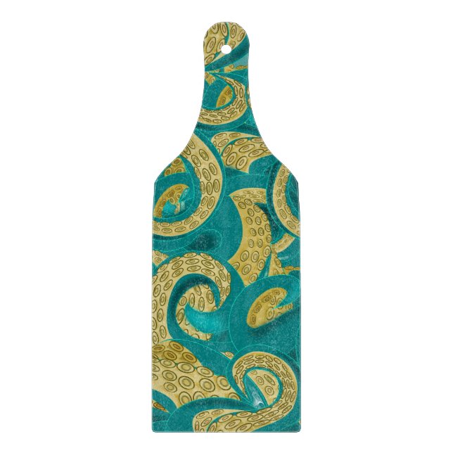 Planche À Découper Conception de la table de découpe d'octopus (Devant)