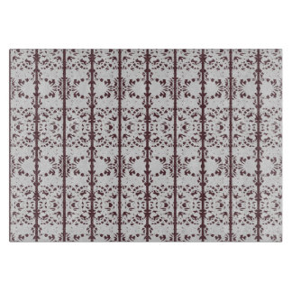 Planche À Découper Conception de motif découpé dans des tons de marro