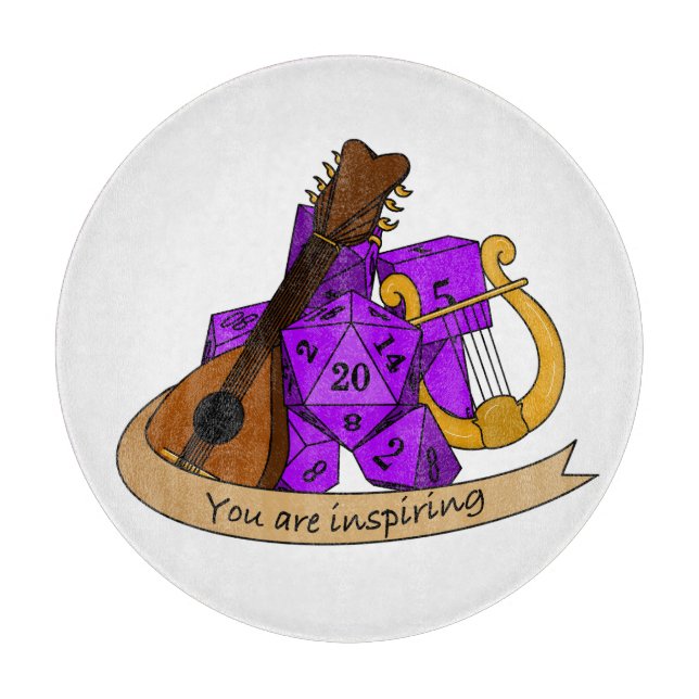 Planche À Découper Conception des dés de série (Devant)