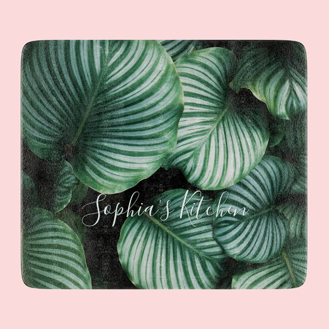 Planche À Découper Conception, nom ou texte d'une grande feuille clas (Créateur téléchargé)