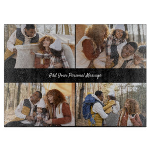 Planche À Découper Concevez votre propre collection de 4 photos