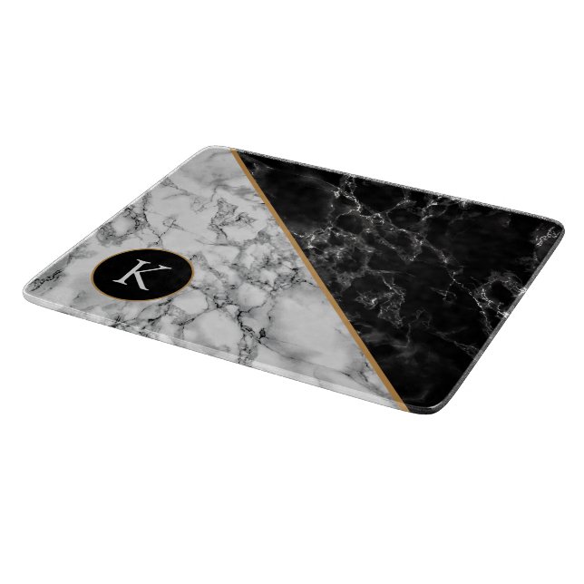 Planche À Découper Concevez votre propre lettre Faux Marble Cutboard (Coin)