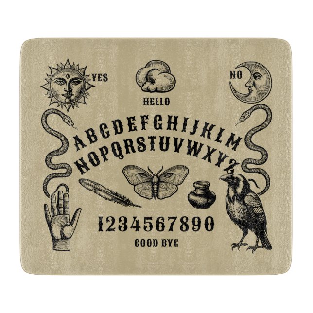 Planche À Découper Conseil de discussion Communication de l'esprit (Devant)