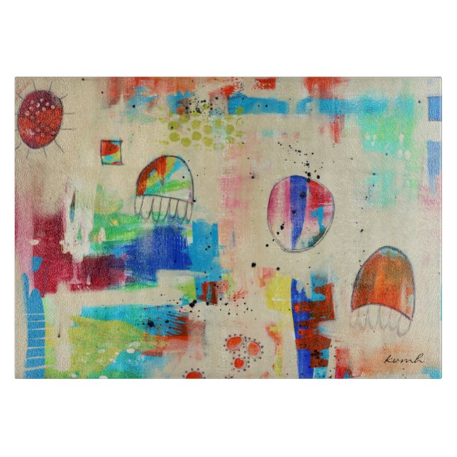 Planche À Découper Conseil de montée de taille du verre de l'espoir (Devant)