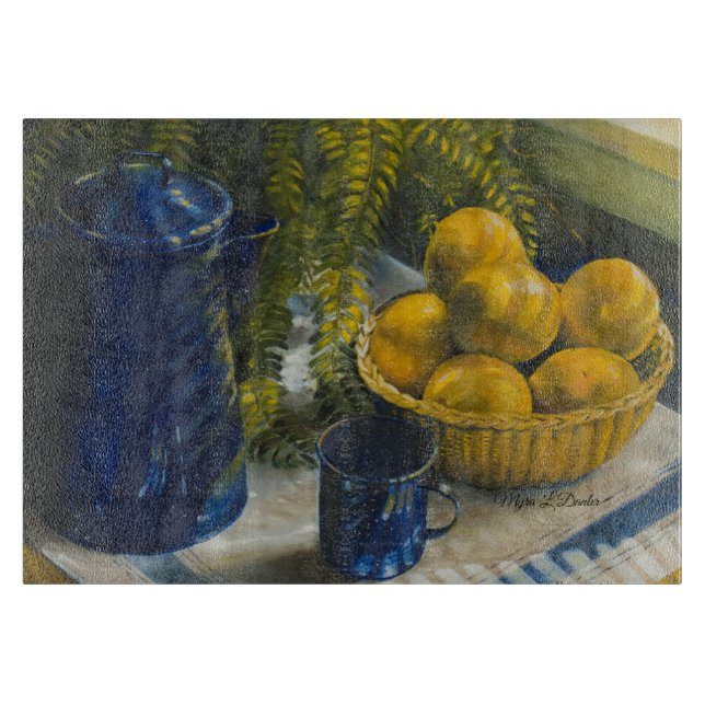 Planche À Découper Conseil de taille du verre (Devant)