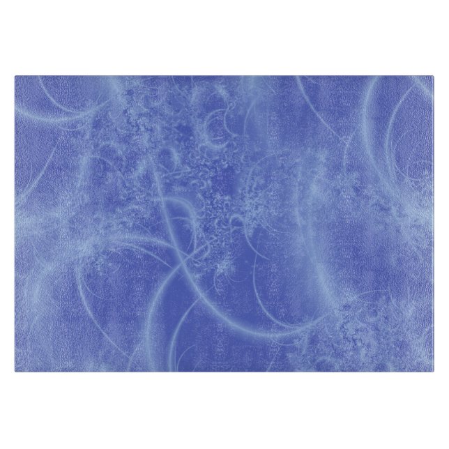 Planche À Découper Conseil de taille du verre de fractale de glace (Devant)