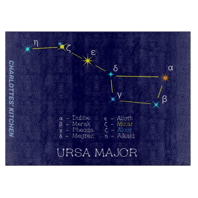 Planche À Découper Constellation Ursa major (Devant)