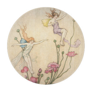 Planche À Découper Contes de fées vintage, Trois esprits remplis de j