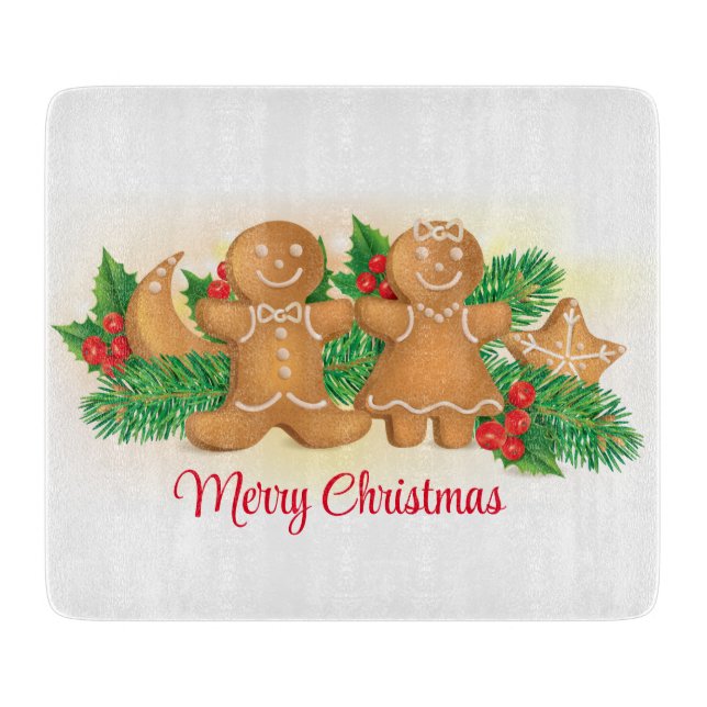 Planche À Découper Cookies au pain d'épice (Devant)