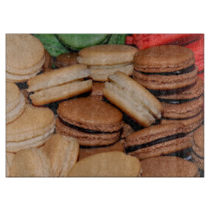 Planche À Découper Cookies sandwich colorés