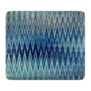 Planche À Découper COOL Rustic Zigzag Motif Wavy