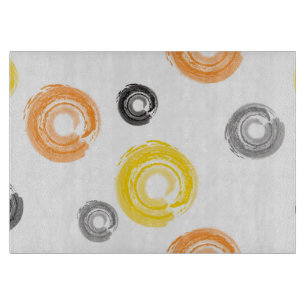 Planche À Découper Cool, tendance, urbain, moderne peinture brosse