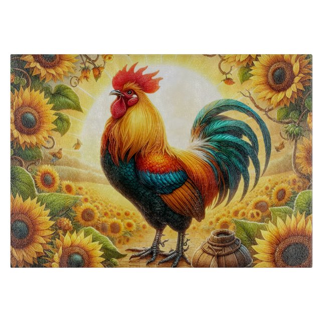 Planche À Découper Coq (Devant)