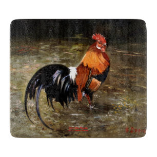 Planche À Découper Coq/Gaulois/Rooster