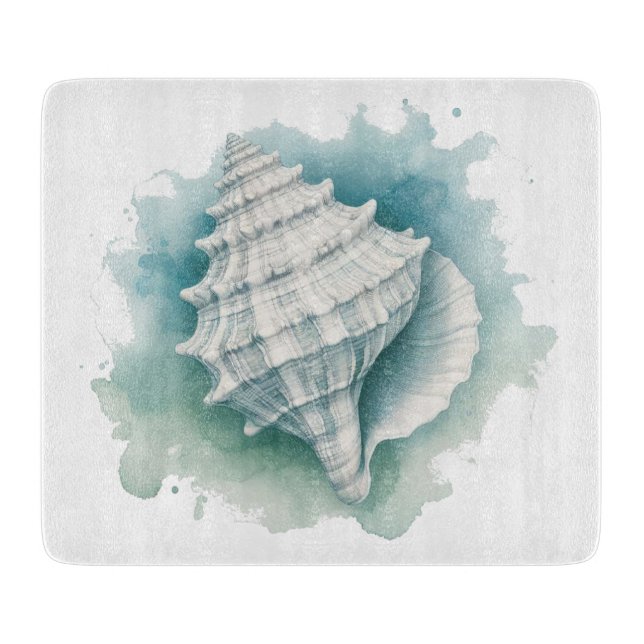 Planche À Découper Coquillage côtier/nautique (Devant)