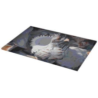 Planche À Découper Coquillage rayé