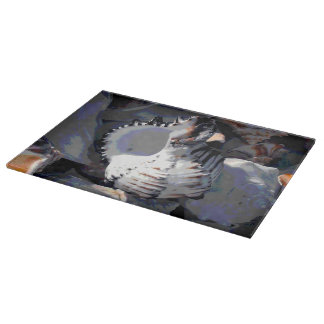 Planche À Découper Coquillage rayé