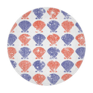 Planche À Découper Coquillages d'Amérique côtière
