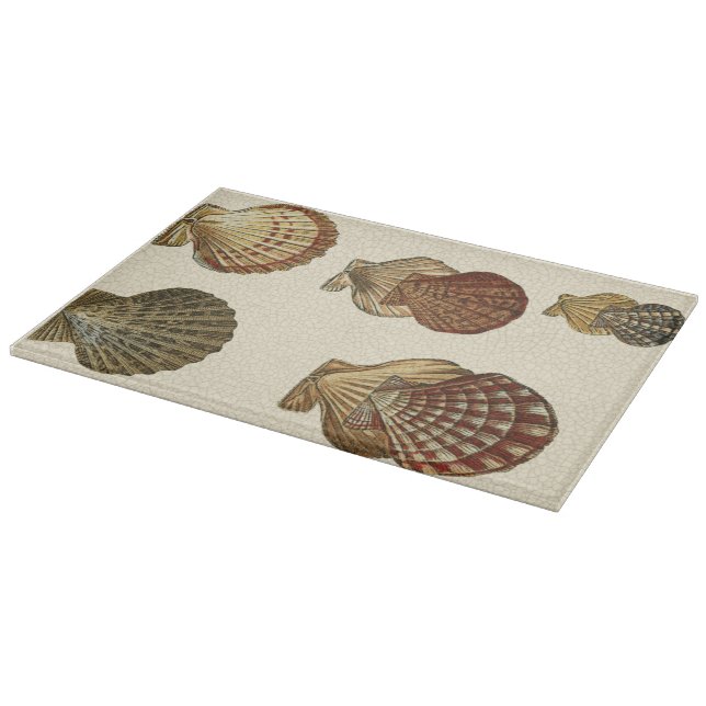 Planche À Découper Coquilles antiques craquelées (Coin)