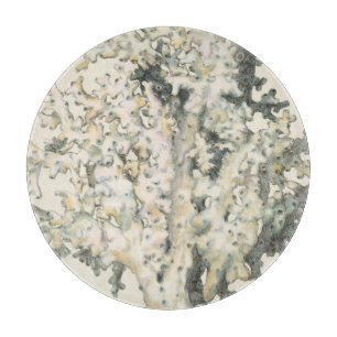 Planche À Découper Corail d'aquarelle antique