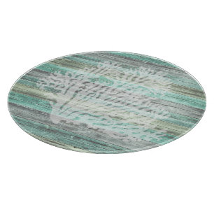 Planche À Découper Corail rustique à la décoration côtière