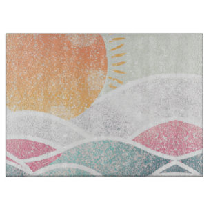 Planche À Découper Côté/Plage/ensoleillé