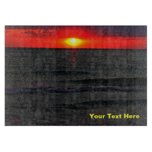 Planche À Découper Couché de soleil de Floride