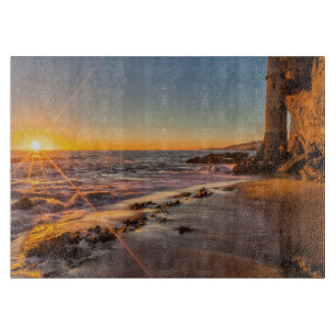 Planche À Découper Coucher de soleil à Victoria Beach 2
