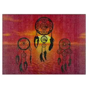 Planche À Découper Coucher de soleil Dreamcatcher