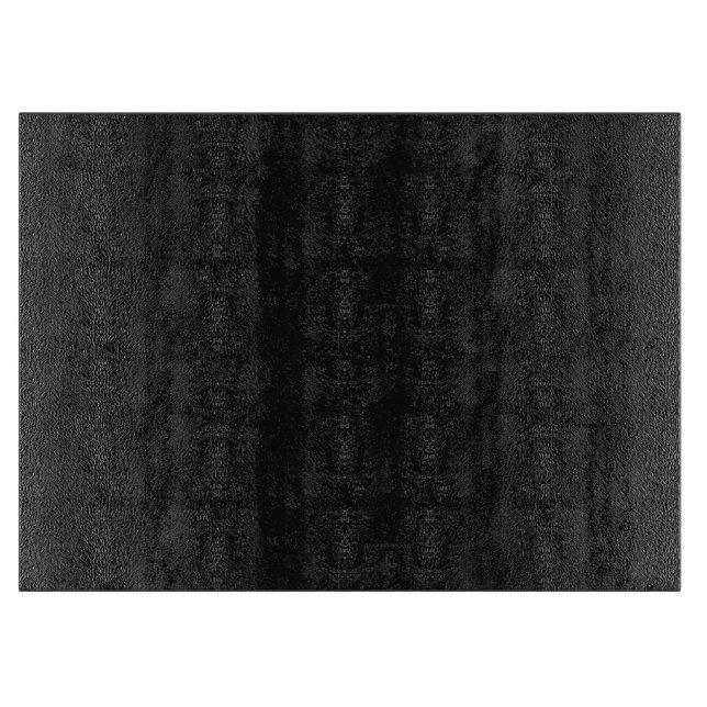 Planche À Découper Couleur Noir Onyx Professionnel | Classic Elegant (Devant)