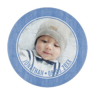 Planche À Découper Couleur personnalisée avec photo et texte personna