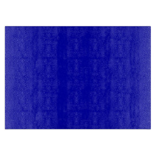 Planche À Découper Couleur unie bleu de cobalt