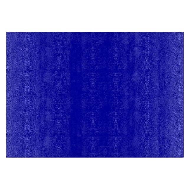 Planche À Découper Couleur unie bleu de cobalt (Devant)