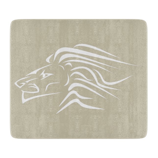 Planche À Découper Coupe Lion - Vos Couleurs (Devant)