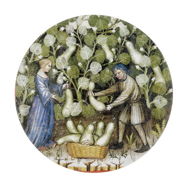 Planche À Découper COUPE MINIATURE Médiévale DE LA RÉCOLTE DE L'ESCAL (Devant)