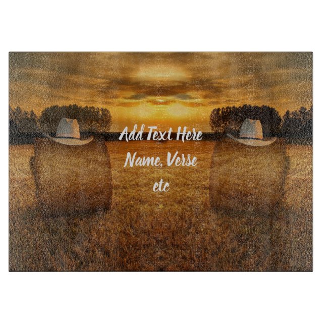 Planche À Découper Cowboy (Devant)