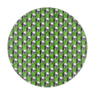 Planche À Découper Crânes verts et série Tournesol Design 6