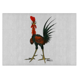 Planche À Découper Crazy rooster