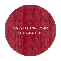 Creative Carmine rouge minimaliste classique itali